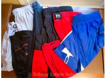 Lot Of 5 Mens Under Armour Athletic Shorts