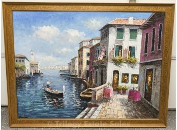 Impressionist-style Painting Of Venice