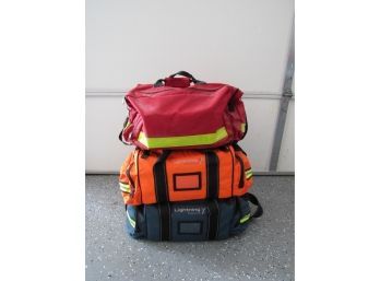 3 EMT Medic Jump Trauma Bags Lightning Products LXMB30
