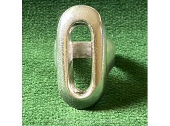 Sterling Silver Modernist Ring .705ozt