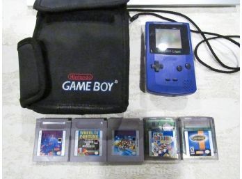 Game Boy Color W/ Games