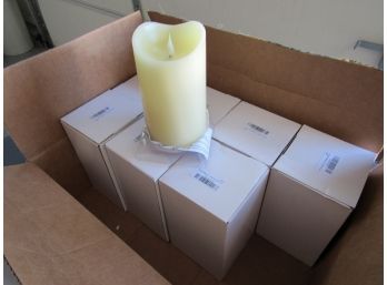 8 3D Led Flameless Candles W/ Timers