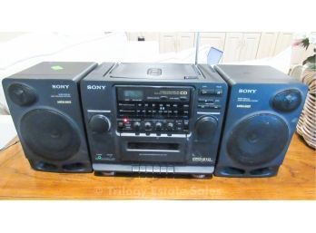 Sony CFD-510 BoomBox Cd Tape Radio