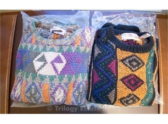 Lot Of 2 Northern Isles Mens Sweaters #2
