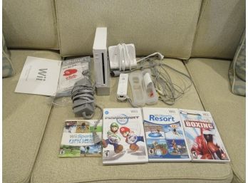 Complete Wii & Games W/ Some Original Boxes