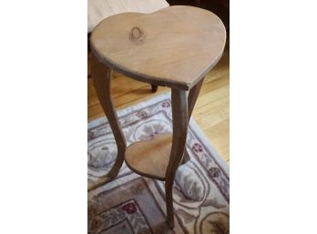 Heart Shaped Plant Stand