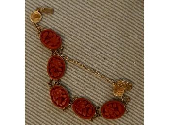 #10 Red Cinnabar Bracelet