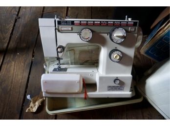 White Utility Stitch Sewing Machine