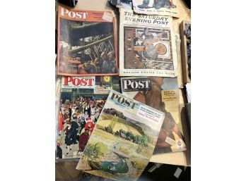 Collection Of Vintage Ephemera: Post , Holiday, Popular Photography, Holiday, United Nations Etc Magazines