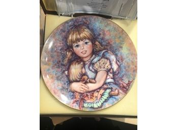 Mary Vickers 'Cherish' Collector's Plate