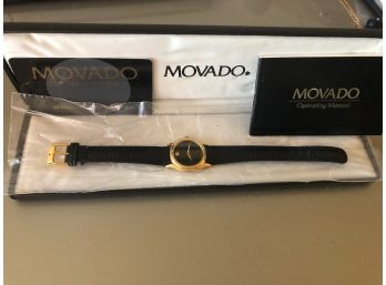 Ladies Movado Museum Watch With Box