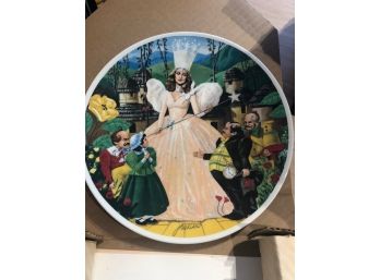 Follow The Yellow Brick Road  ~ Wizard Of Oz Knowles Collector Plate