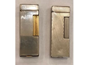 2 Dunhill Vintage Lighters Made In England