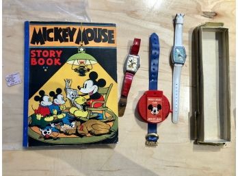 Vintage Mickey Mouse Watches, Book