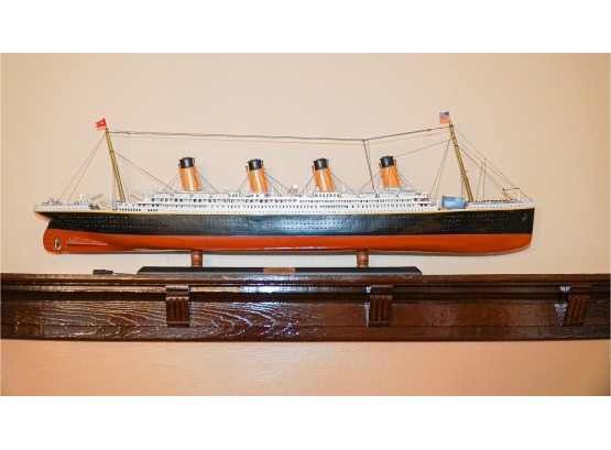 Titanic Model  With Interior Lights, With Original Box MINT!