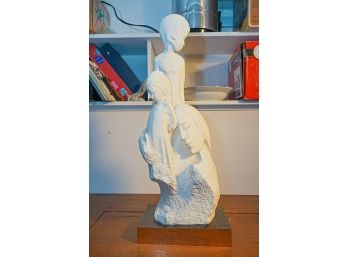 David Fisher A Mother's Love By Austin Productions Large Signed Sculpture