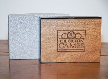 The Griffin Games Card Set New In Wooden Box