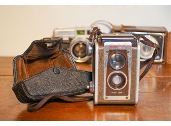 Large Lot Of Vintage Cameras