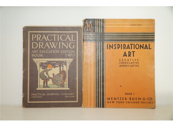 Lot Of Books 2 Rare Books Practical Drawing And Inspirational Art