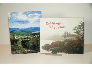 2 Books ~ The Adirondacks By Nathan Farb And The Hudson River And The Highlands