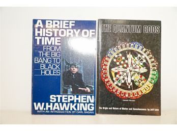 A Brief History Of Time Stephen Hawking And The Quantum Gods By Jeff Love 2 Books