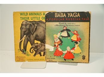 Baby Yaga ~A Russian Fairy Tale, And Wild Animals And Their Little Ones