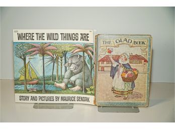 First Editions Harper Trophy Where The Wild Things Are By M Sendak And The Glad Book 1935 Publ In Poughkeepsie