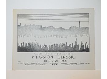 Limited Edition Kingston Classic 1985 Poster By Pentick