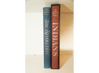 The American Heritage Book Of The Revolution And Indians First Edition Books