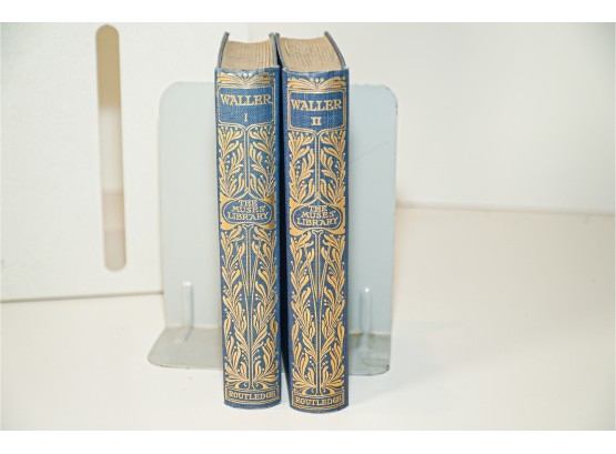 Set Of Books The Poems Of Edmund Waller 1893