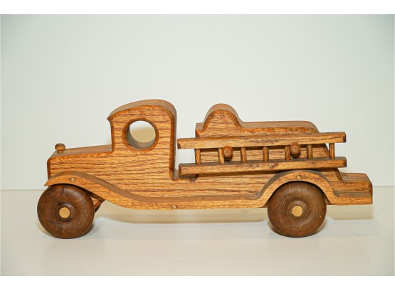 Fantastic Wooden Fire Truck  With Ladder
