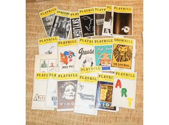 Large Lot Vintage NYC Theater Playbills