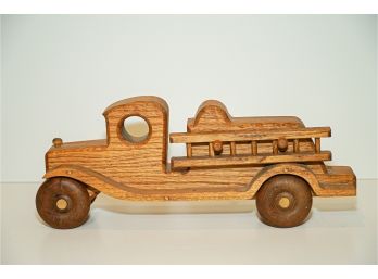 Fantastic Wooden Fire Truck  With Ladder