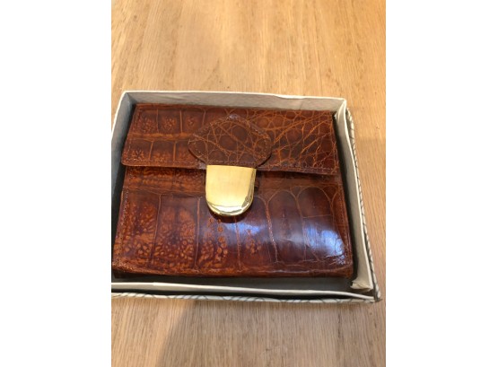 Vintage Unused Leather Wallet