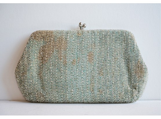 Lovely Vintage Beaded Clutch ~