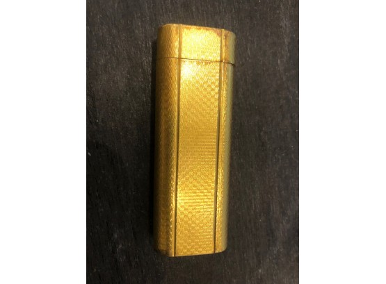 Vintage Cartier Gold Plated Lighter