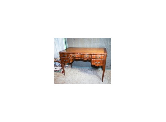 Sligh And Lowry Leather Topped Writing Desk Excellent Condition!