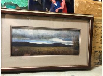 Stunning Pastel By Elizabeth Mowry Signed Lower Right