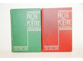 2 Volume Set Prose And Poetry For Adventures And Enjoyment
