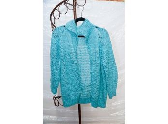 Vintage Hand Knit Mohair Sweater, Soft As Butter!