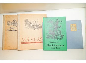 Lot Of Rare Czeck Vintage Books