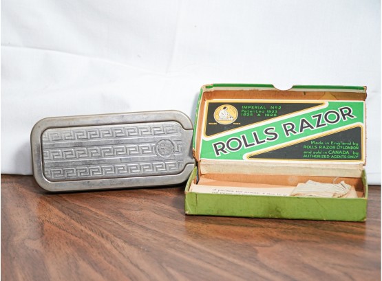 Rolls Razor System  Original Case And Box