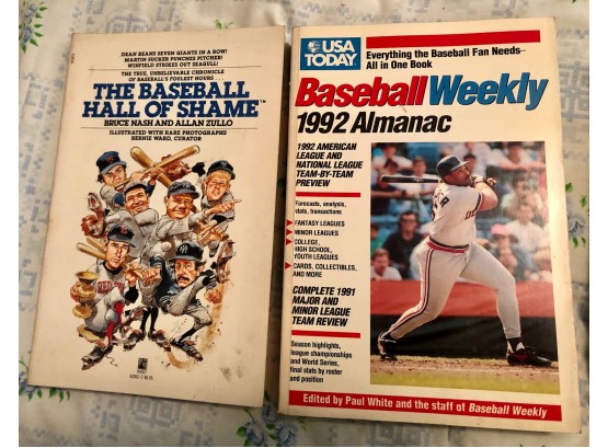 2 Baseball Books