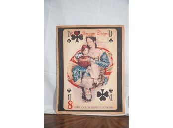 Bridge Portfolio With Multiple Prints! Old Florentine Designs For Playing Cards In Full Color 8 Prints 11 X 14