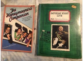 2 Books, Saturday Night Live And The Honeymooners