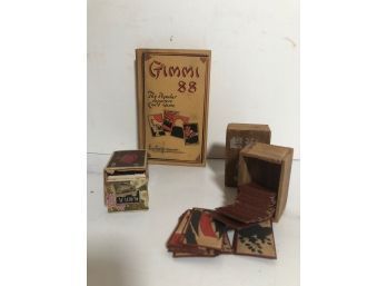 S Japanese Gimmi 88 Game Book With Cards