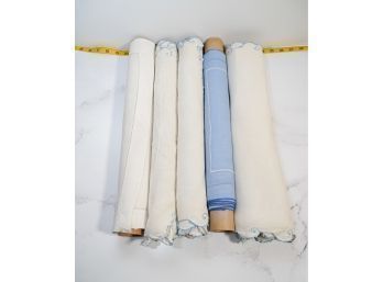 Lot Of 5 Linen Table Runners