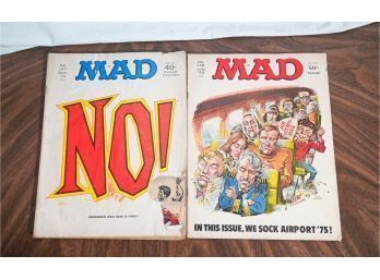 Mad Magazine 2 Issues '71 And '75