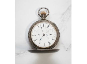 Antique Silver Dueber Newport  Pocket Watch