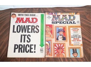 Mad Magazine 2 Issues '71 And '75